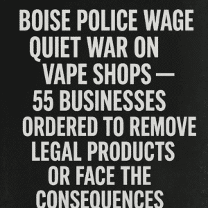 Boise Police Force Removal of Glass
