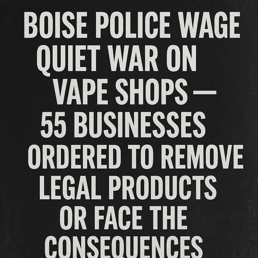 Boise Police Force Removal of Glass